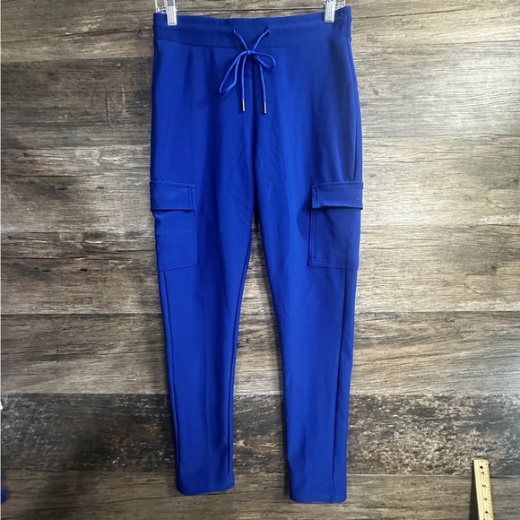 Maze Royal Blue Cargo Jogger Pants - Picture 1 of 7